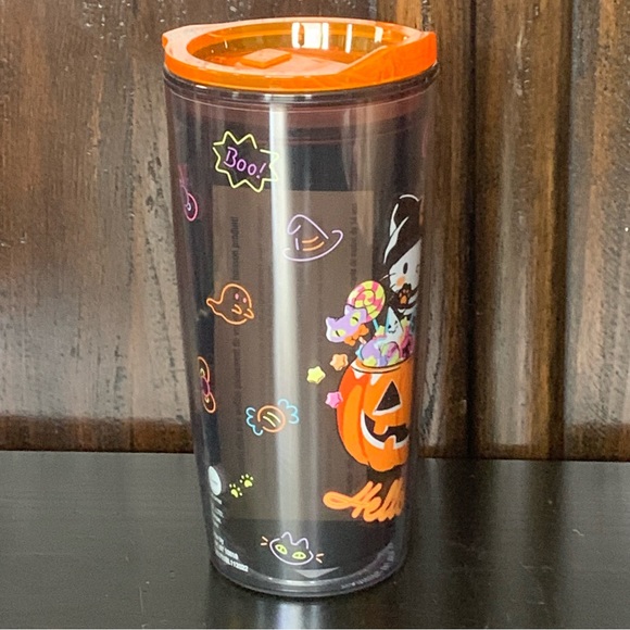 Hello Kitty Cat Burglar Halloween Tumbler - Jack O’Lantern Candy Ghost Eyeball - Picture 14 of 14
